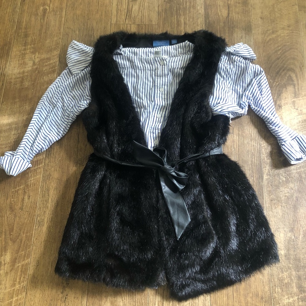 Vera Wang Fur Vest 💜